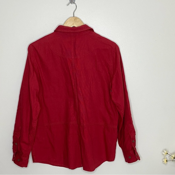 Ralph Lauren Utility twill red shirt - Picture 3 of 7